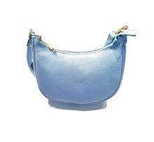 Load image into Gallery viewer, Light Blue Italian Leather Handbag
