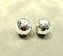 Load image into Gallery viewer, Sterling silver ball stud earrngs
